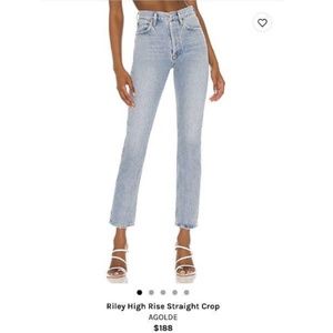 NWT AGOLDE Jeans Size 26
